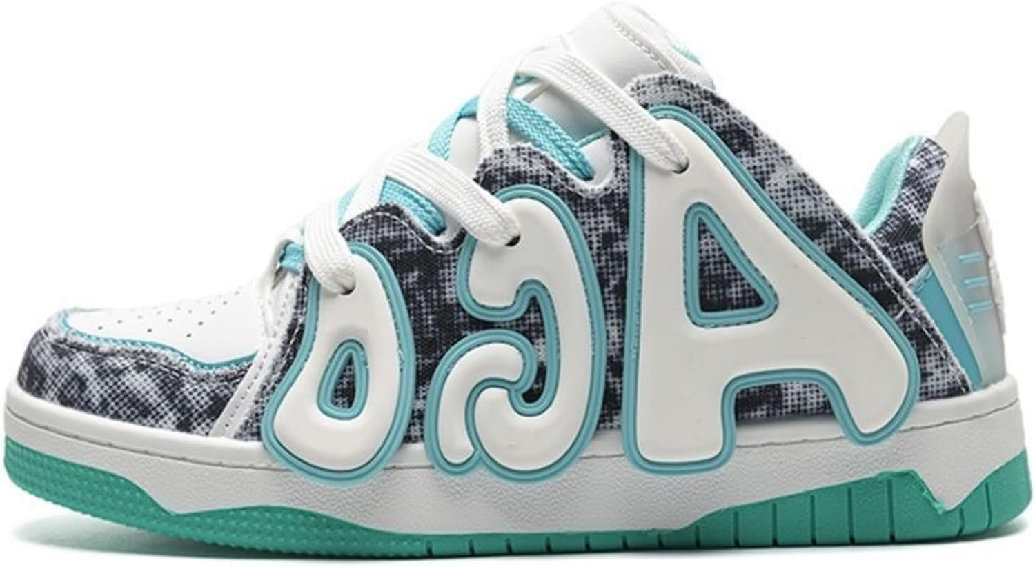 Модные кроссовки Y2K с буквами, массивные, для женщин и мужчин, ретро, повседневные, с нескользящей подошвой, цветные, для скейтборда и прогулок Macefil, белый/синий/зеленый
Модные кроссовки Y2K с буквами, массивные, для женщин и мужчин, ретро, повседневные, с нескользящей подошвой, цветные, для скейтборда и прогулок Macefil, белый/синий/зеленый