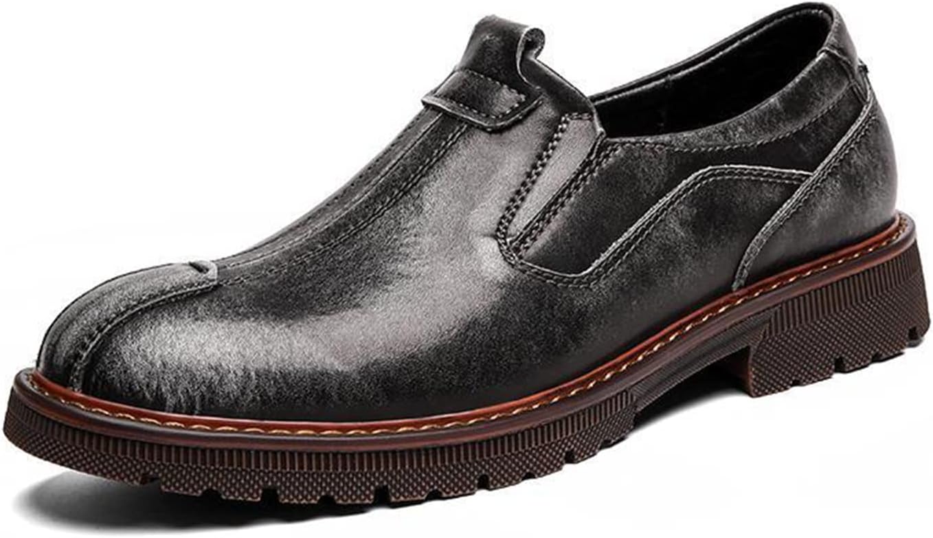 Мужские ретро кожаные слипоны-оксфорды, лоферы, обработанные туфли с противоскользящей подошвой, мягкой подошвой, низкие челси Ugoselec, серый
Мужские ретро кожаные слипоны-оксфорды, лоферы, обработанные туфли с противоскользящей подошвой, мягкой подошвой, низкие челси Ugoselec, серый