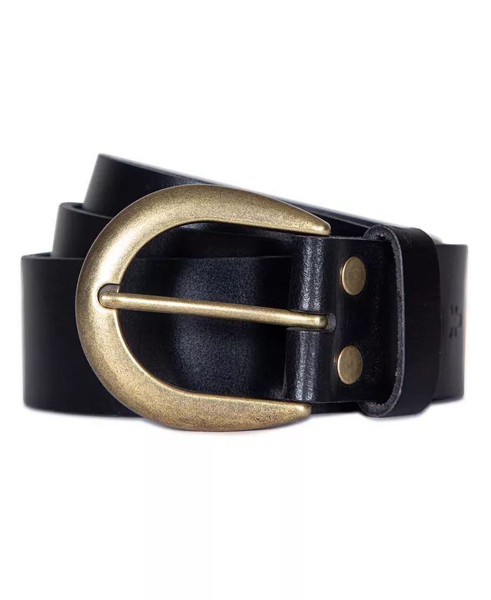 Женский кожаный ремень (нереверсивный) Frye, черный
Женский кожаный ремень (нереверсивный) Frye, черный