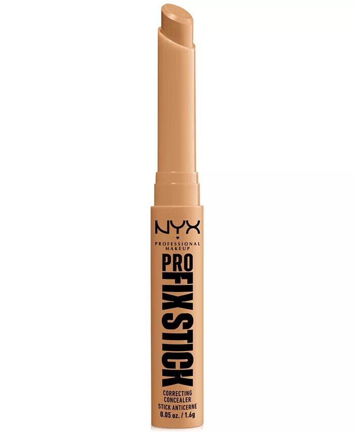 Корректирующий консилер Pro Fix Stick, 0,05 унции Nyx Professional Makeup, цвет Golden
Корректирующий консилер Pro Fix Stick, 0,05 унции Nyx Professional Makeup, цвет Golden