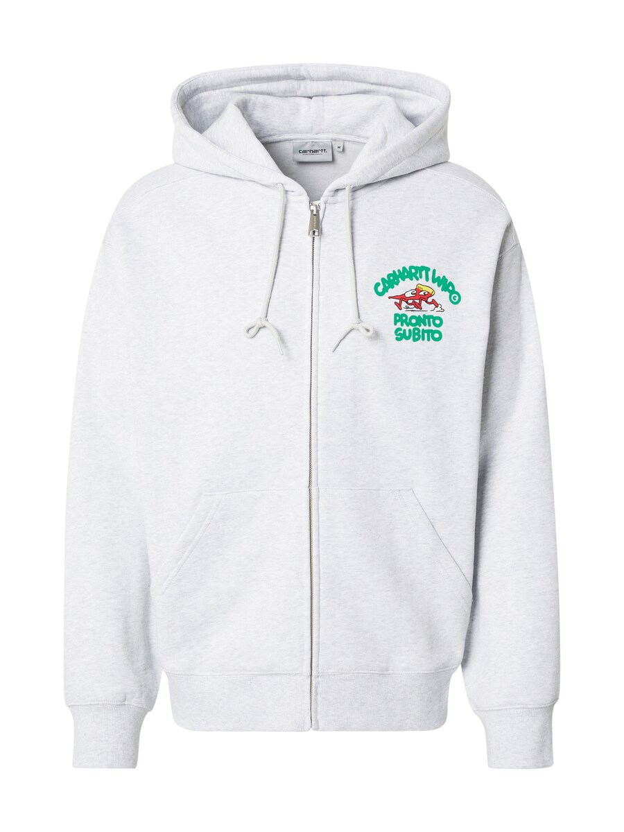 Толстовка с капюшоном на молнии Carhartt WIP Pronto, пятнистый серый
Толстовка с капюшоном на молнии Carhartt WIP Pronto, пятнистый серый