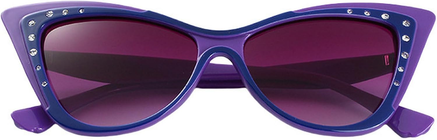 Винтажные солнцезащитные очки «кошачий глаз» со стразами, модные градиентные оттенки, стильный дизайн, идеально подходят для отдыха на природе, путешествий и вечеринок mincl, Purple
Винтажные солнцезащитные очки «кошачий глаз» со стразами, модные градиентные оттенки, стильный дизайн, идеально подходят для отдыха на природе, путешествий и вечеринок mincl, Purple