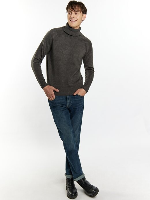 Свитер с высоким воротом Mo, серый
Свитер с высоким воротом Mo, серый