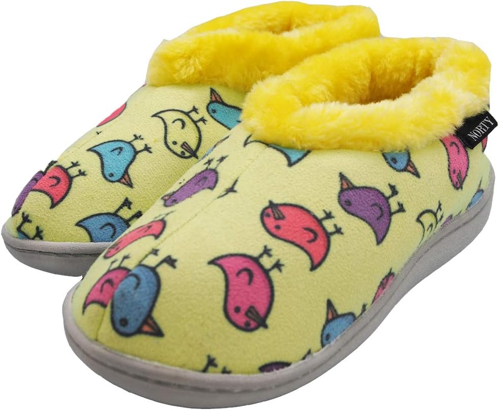 NORTY - тапочки для маленьких детей и подростков, девочек, с флисовой подкладкой и стелькой из пены с эффектом памяти, для дома, желтый
NORTY - тапочки для маленьких детей и подростков, девочек, с флисовой подкладкой и стелькой из пены с эффектом памяти, для дома, желтый