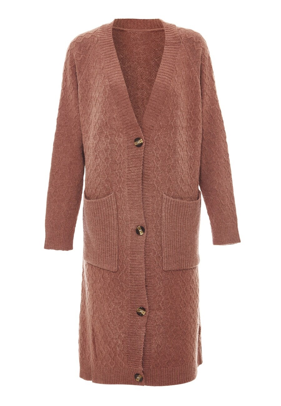 Вязаный кардиган aleva Knit Cardigan, цвет chestnut brown
Вязаный кардиган aleva Knit Cardigan, цвет chestnut brown