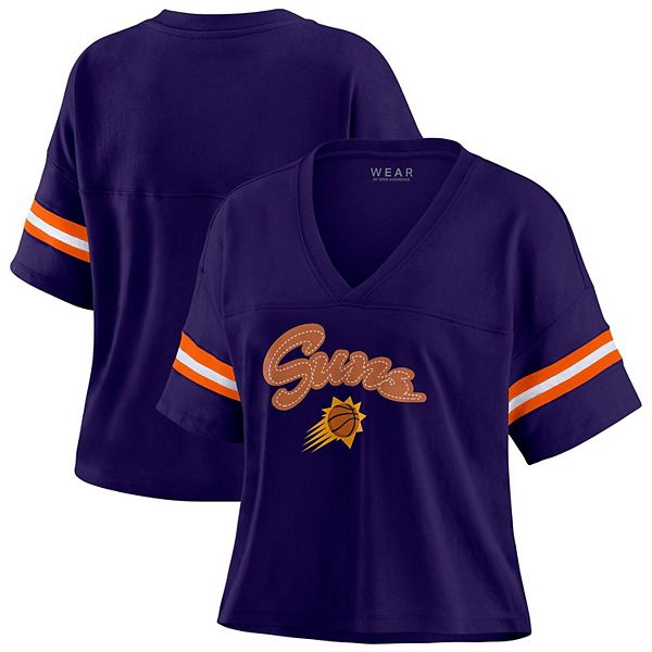 Женская фиолетовая футболка Phoenix Suns plus size color block с V-образным вырезом Wear By Erin Andrews, Фиолетовый, Женская фиолетовая футболка Phoenix Suns plus size color block с V-образным вырезом Wear By Erin Andrews
Женская фиолетовая футболка Phoenix Suns plus size color block с V-образным вырезом Wear By Erin Andrews, Фиолетовый, Женская фиолетовая футболка Phoenix Suns plus size color block с V-образным вырезом Wear By Erin Andrews