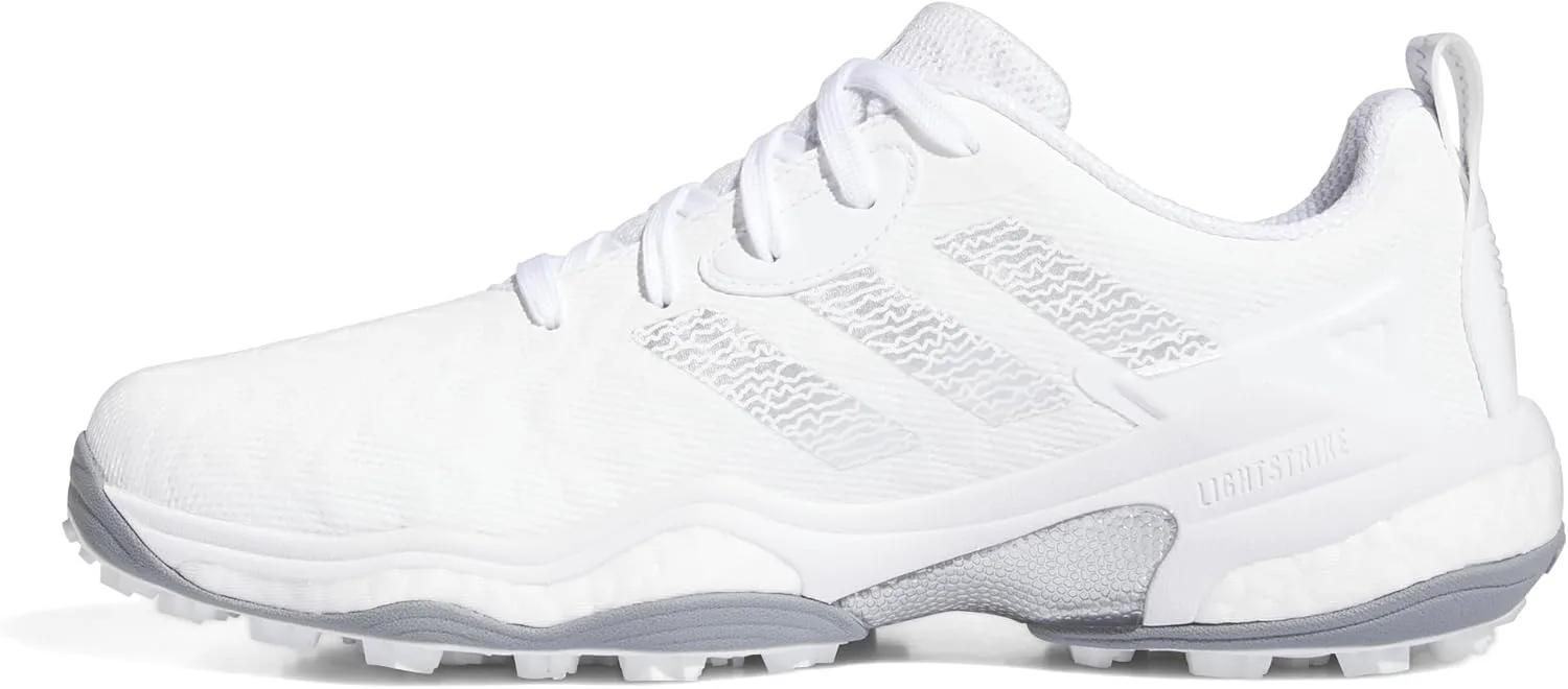 Мужские гольф-кроссовки Adidas Codechaos 25 без шипов, белый/металлик/серый
Мужские гольф-кроссовки Adidas Codechaos 25 без шипов, белый/металлик/серый