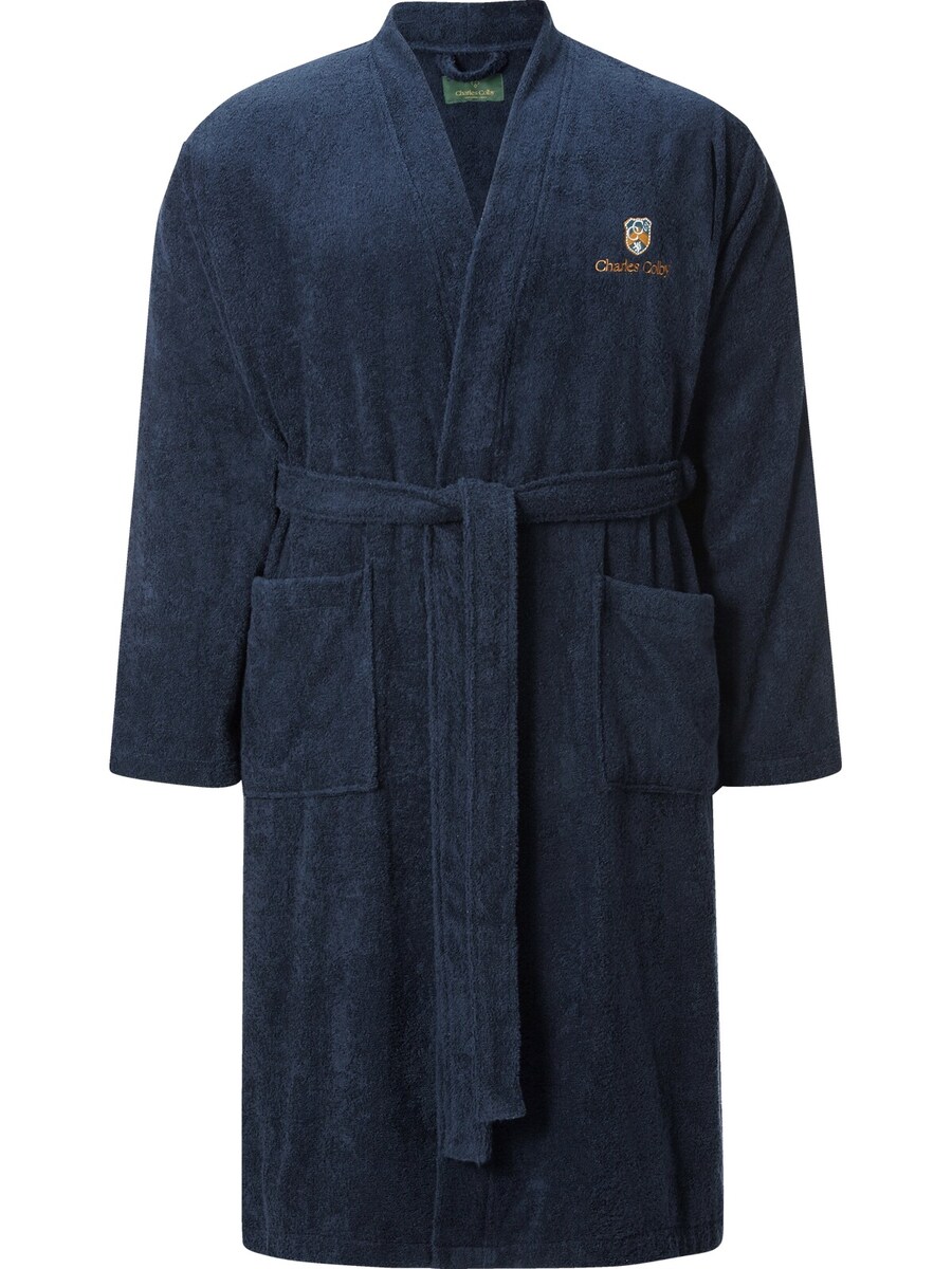 Длинный халат Charles Colby, морской синий
Длинный халат Charles Colby, морской синий