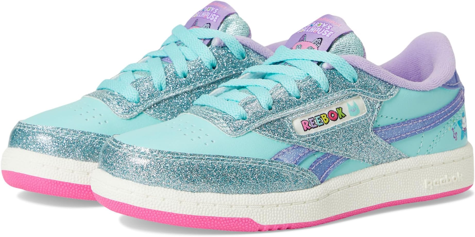 Кроссовки Reebok Kids Club C Revenge, Teal/Teal/Purple
Кроссовки Reebok Kids Club C Revenge, Teal/Teal/Purple