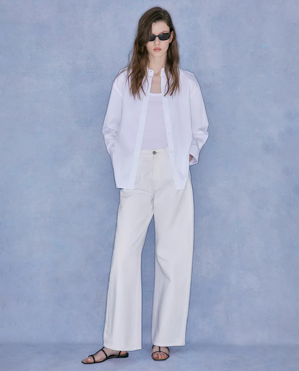 Свободные широкие джинсы Sfera, белый
Свободные широкие джинсы Sfera, белый