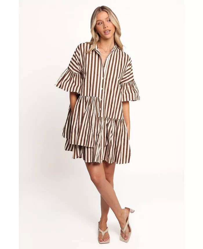 Женское мини-платье Jacqueline Petal and Pup, коричневый
Женское мини-платье Jacqueline Petal and Pup, коричневый