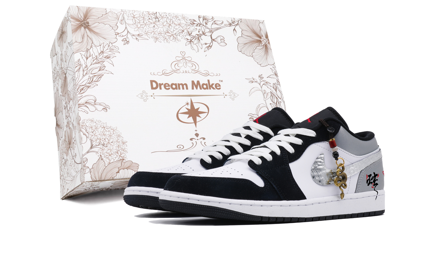 Jordan Эйр 1 противоскользящие износостойкие низкие винтажные баскетбольные кроссовки мужские серо-белые - серо-белая коробка 2, цвет Gray-White Box 2
Jordan Эйр 1 противоскользящие износостойкие низкие винтажные баскетбольные кроссовки мужские серо-белые - серо-белая коробка 2, цвет Gray-White Box 2