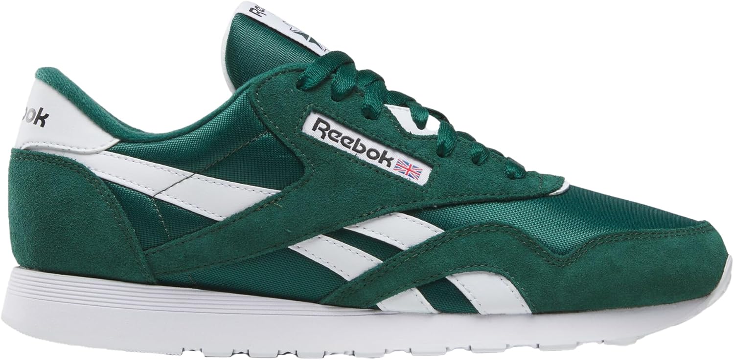 Мужские кроссовки Reebok Classic Nylon, белый/зеленый
Мужские кроссовки Reebok Classic Nylon, белый/зеленый