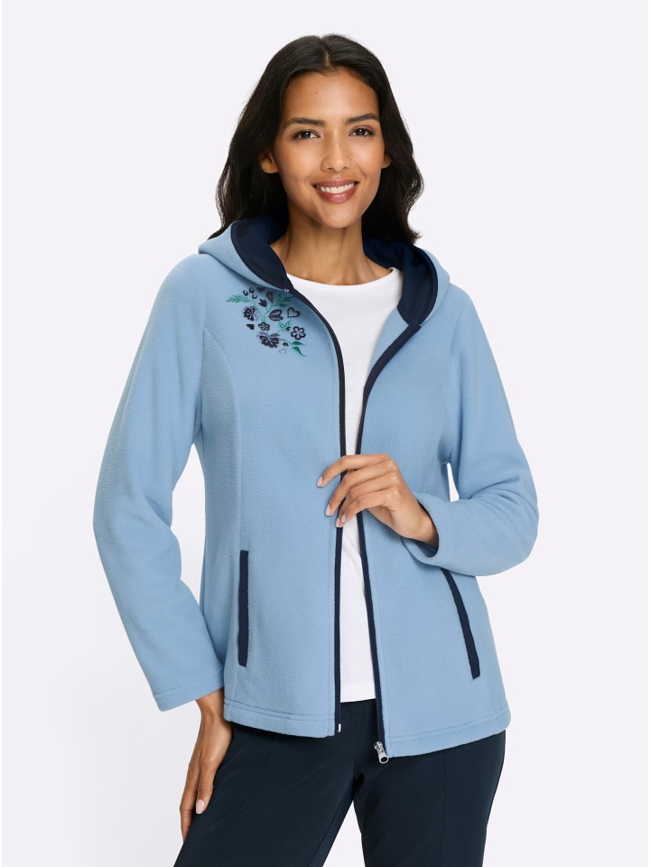 Флисовая куртка цвета ледяного сине-темно-синего Sieh an!
Флисовая куртка цвета ледяного сине-темно-синего Sieh an!