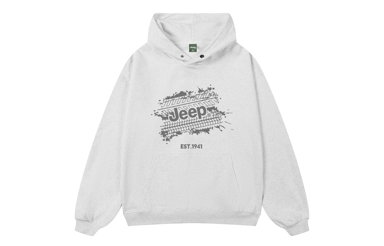 Толстовка Unisex Hooded Moderate Regular Jeep, белый heather серый
Толстовка Unisex Hooded Moderate Regular Jeep, белый heather серый