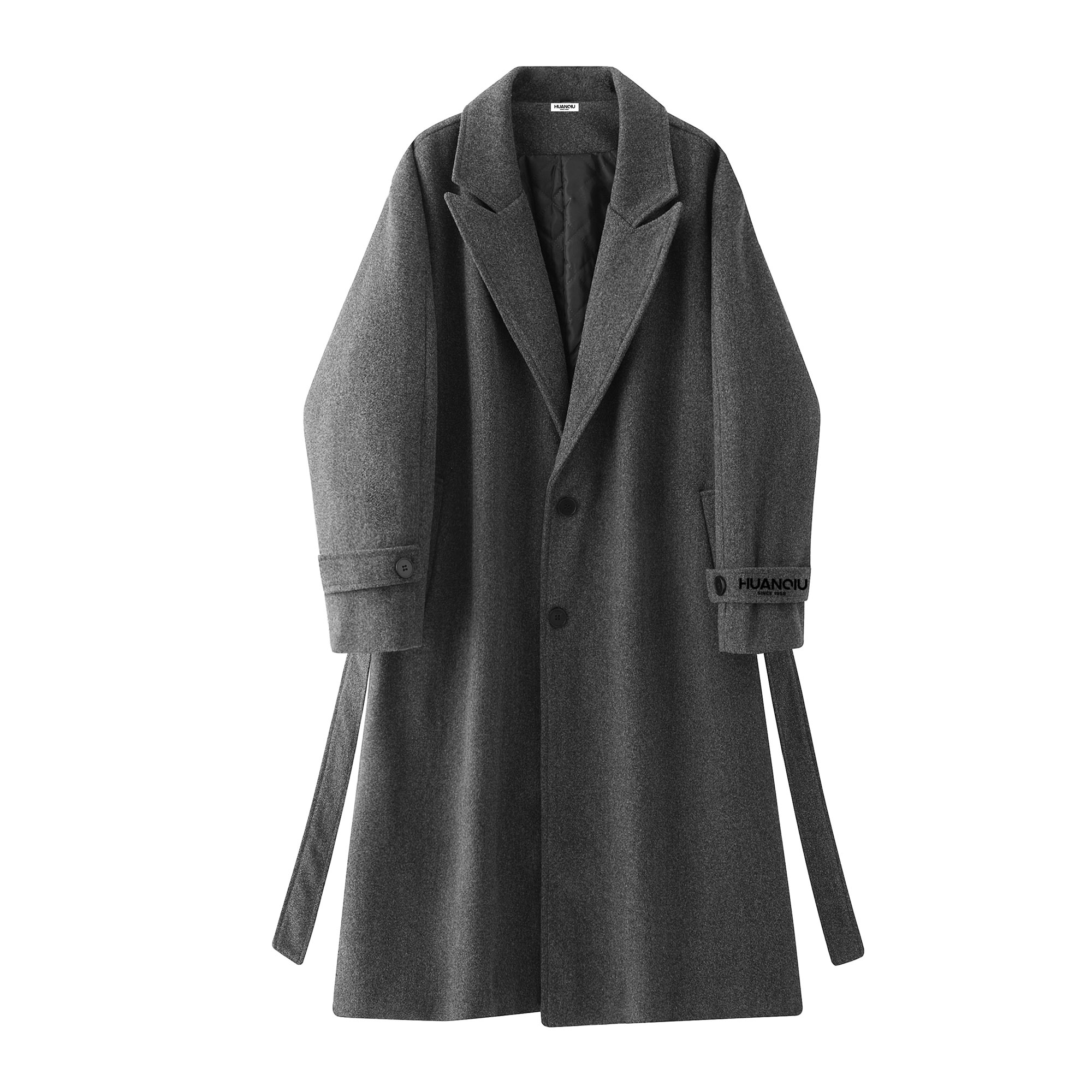 Пальто Unisex Lapel Thickened Straight Fit HUANQIU, серый
Пальто Unisex Lapel Thickened Straight Fit HUANQIU, серый