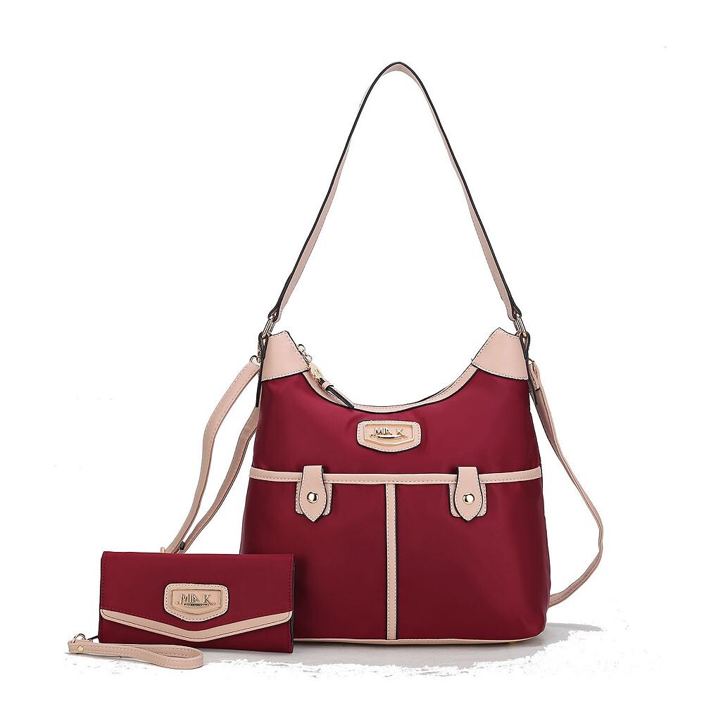 Mkf Collection Нейлоновая сумка-хобо Harper с таким же кошельком от Mia K MKF Collection, цвет Wine
Mkf Collection Нейлоновая сумка-хобо Harper с таким же кошельком от Mia K MKF Collection, цвет Wine