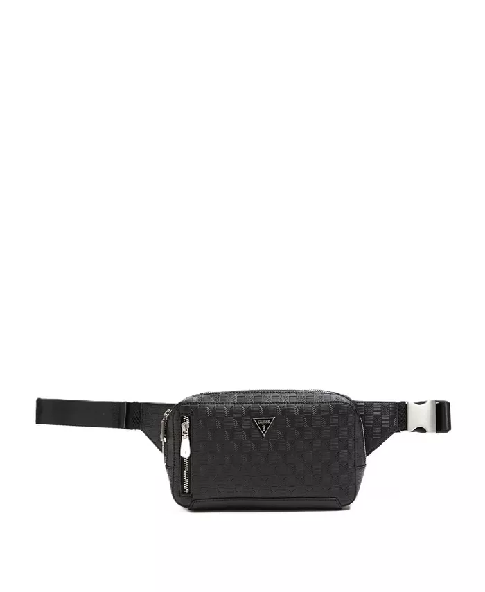 Мужская поясная сумка Torino с вертикальной молнией GUESS, черный
Мужская поясная сумка Torino с вертикальной молнией GUESS, черный