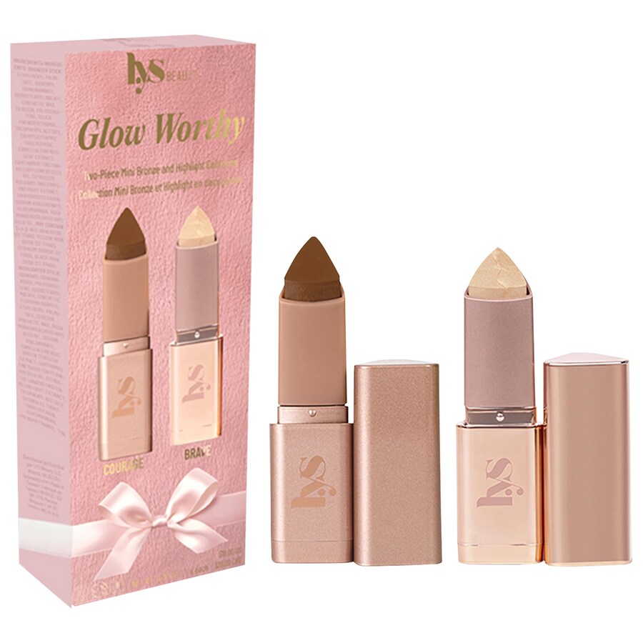 Мини-набор Glow Worthy Light (бронзер и хайлайтер) из 2 предметов LYS Beauty, 0.09oz/2.5g, Harmony/Brave
Мини-набор Glow Worthy Light (бронзер и хайлайтер) из 2 предметов LYS Beauty, 0.09oz/2.5g, Harmony/Brave