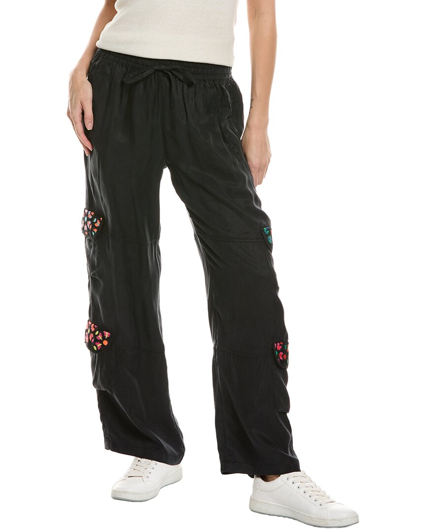 Johnny Was Petite Phillis вязаные брюки, черный
Johnny Was Petite Phillis вязаные брюки, черный