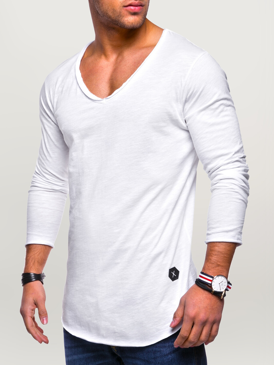 Лонгслив behype NUKE L/S, белый
Лонгслив behype NUKE L/S, белый