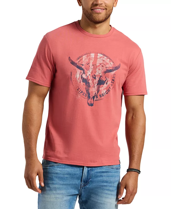 Мужская футболка Tarz Relaxed Fit с коротким рукавом и принтом "Череп быка" Buffalo David Bitton, красный
Мужская футболка Tarz Relaxed Fit с коротким рукавом и принтом "Череп быка" Buffalo David Bitton, красный
