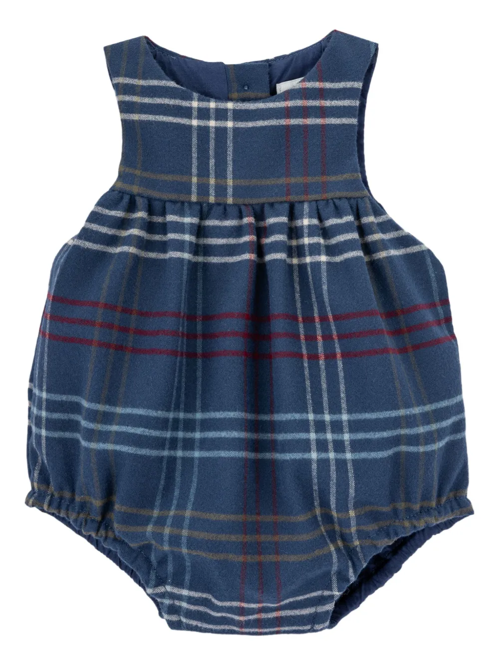 Ромпер Serena в клетку Knot, синий
Ромпер Serena в клетку Knot, синий