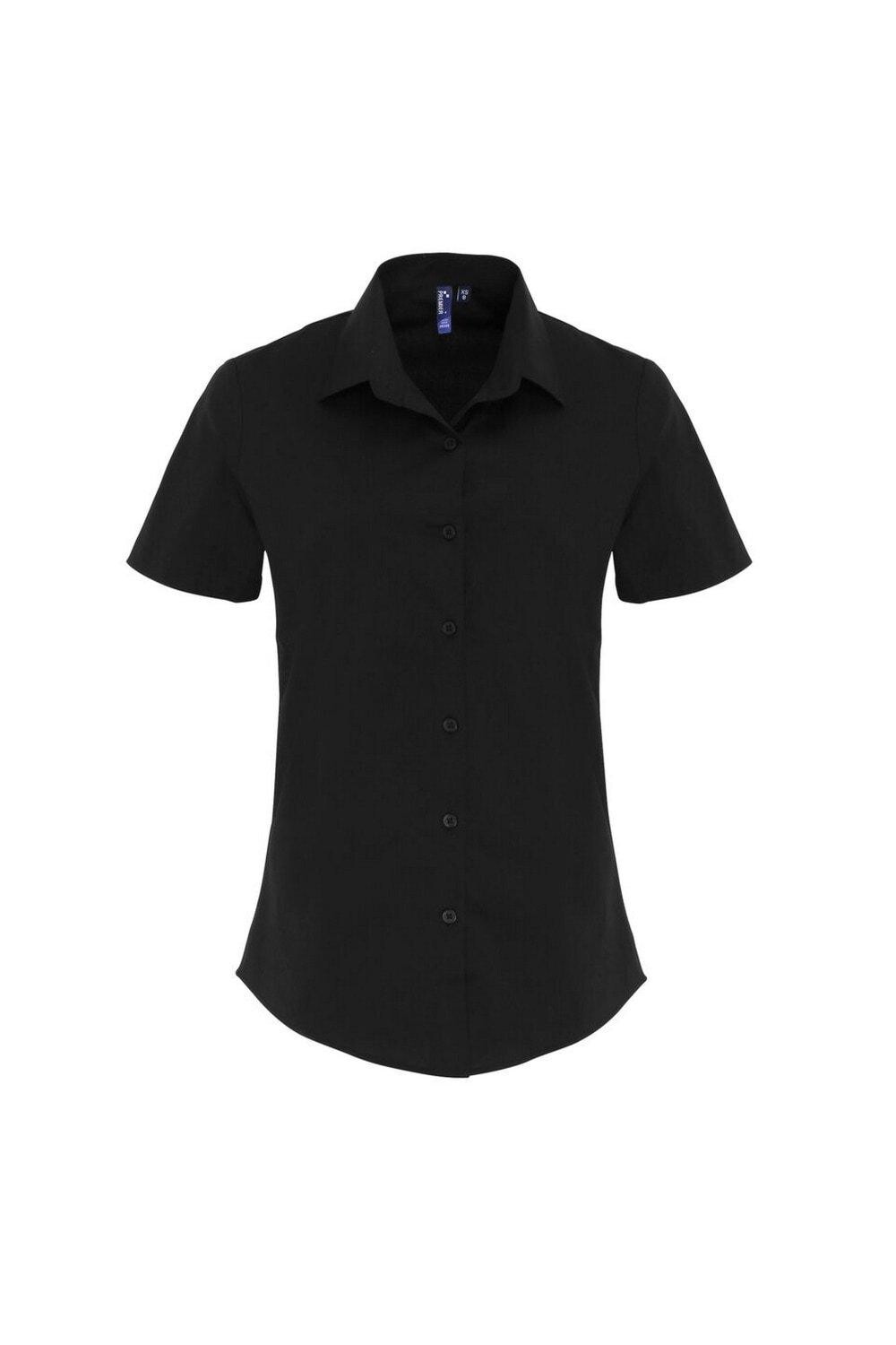 Блузка из эластичного поплина с короткими рукавами Premier, черный
Блузка из эластичного поплина с короткими рукавами Premier, черный