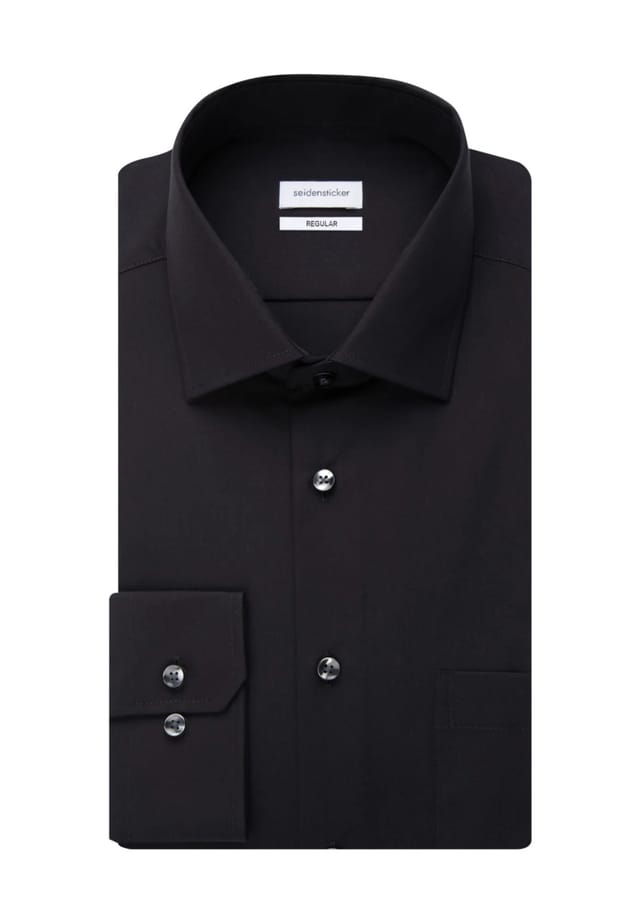 Рубашка Smart Essentials Business стандартный крой Seidensticker, черный
Рубашка Smart Essentials Business стандартный крой Seidensticker, черный