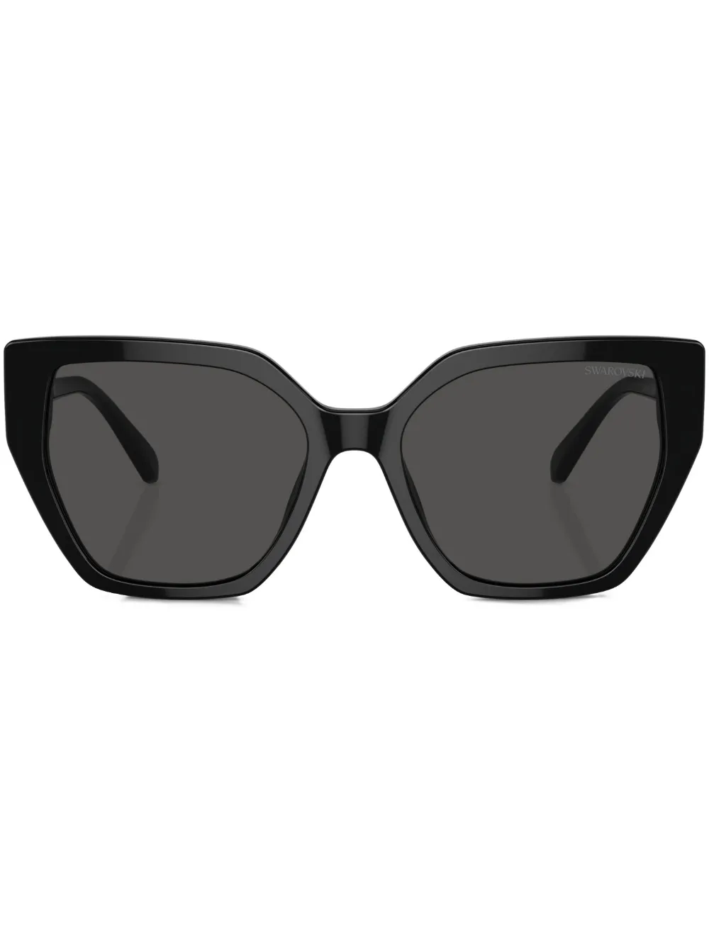 Солнцезащитные очки в геометричной оправе с кристаллами Swarovski, черный
Солнцезащитные очки в геометричной оправе с кристаллами Swarovski, черный