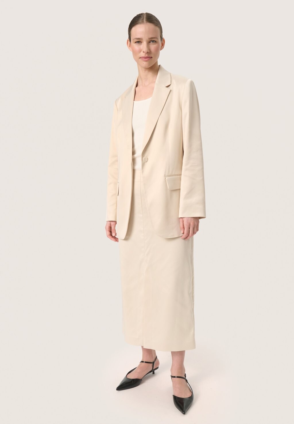 Юбка-трапеция Soaked in Luxury, цвет Sandshell
Юбка-трапеция Soaked in Luxury, цвет Sandshell