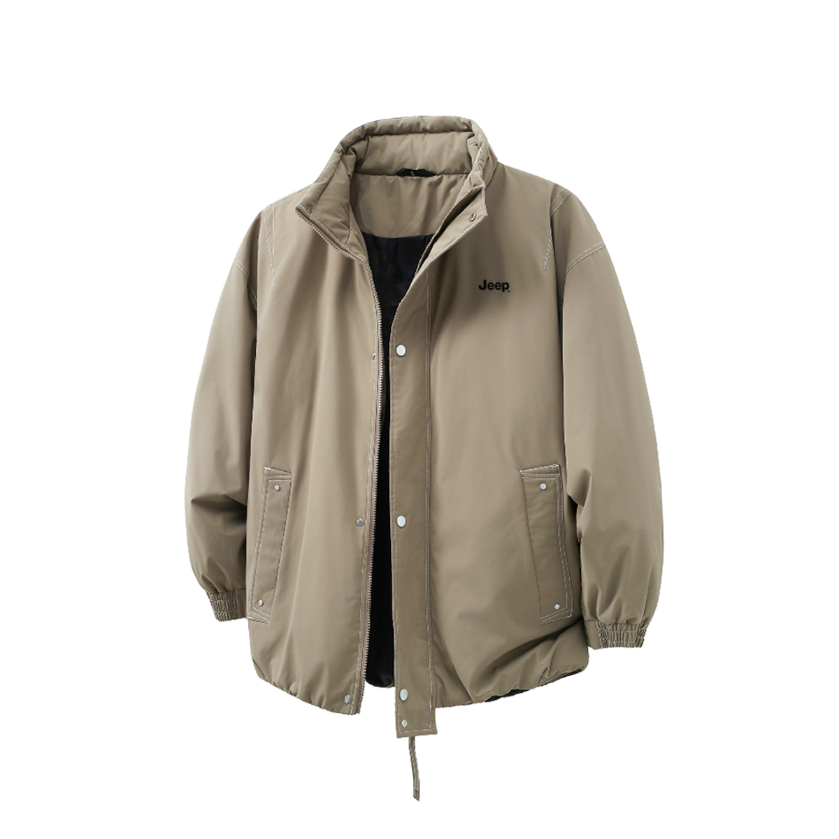 Пуховик Unisex Stand Collar Thickened Jeep, хаки
Пуховик Unisex Stand Collar Thickened Jeep, хаки