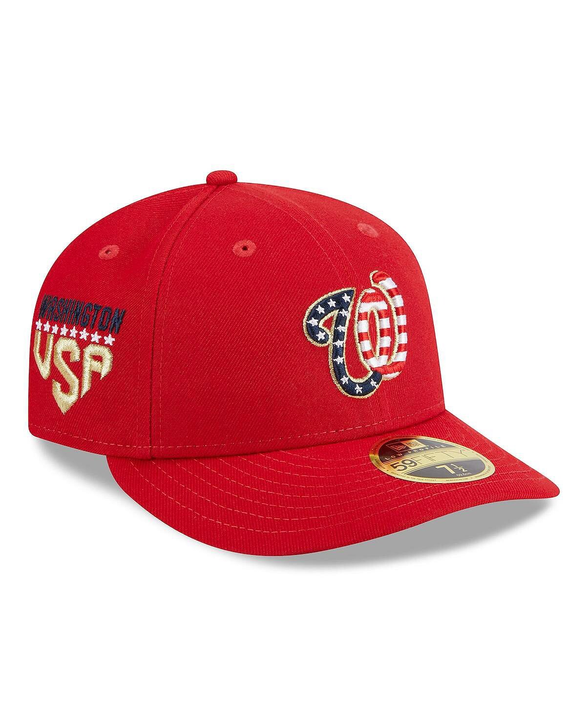 Мужская красная шляпа Washington Nationals 2023, низкопрофильная, четвертого июля 59FIFTY, облегающая шляпа New Era
Мужская красная шляпа Washington Nationals 2023, низкопрофильная, четвертого июля 59FIFTY, облегающая шляпа New Era