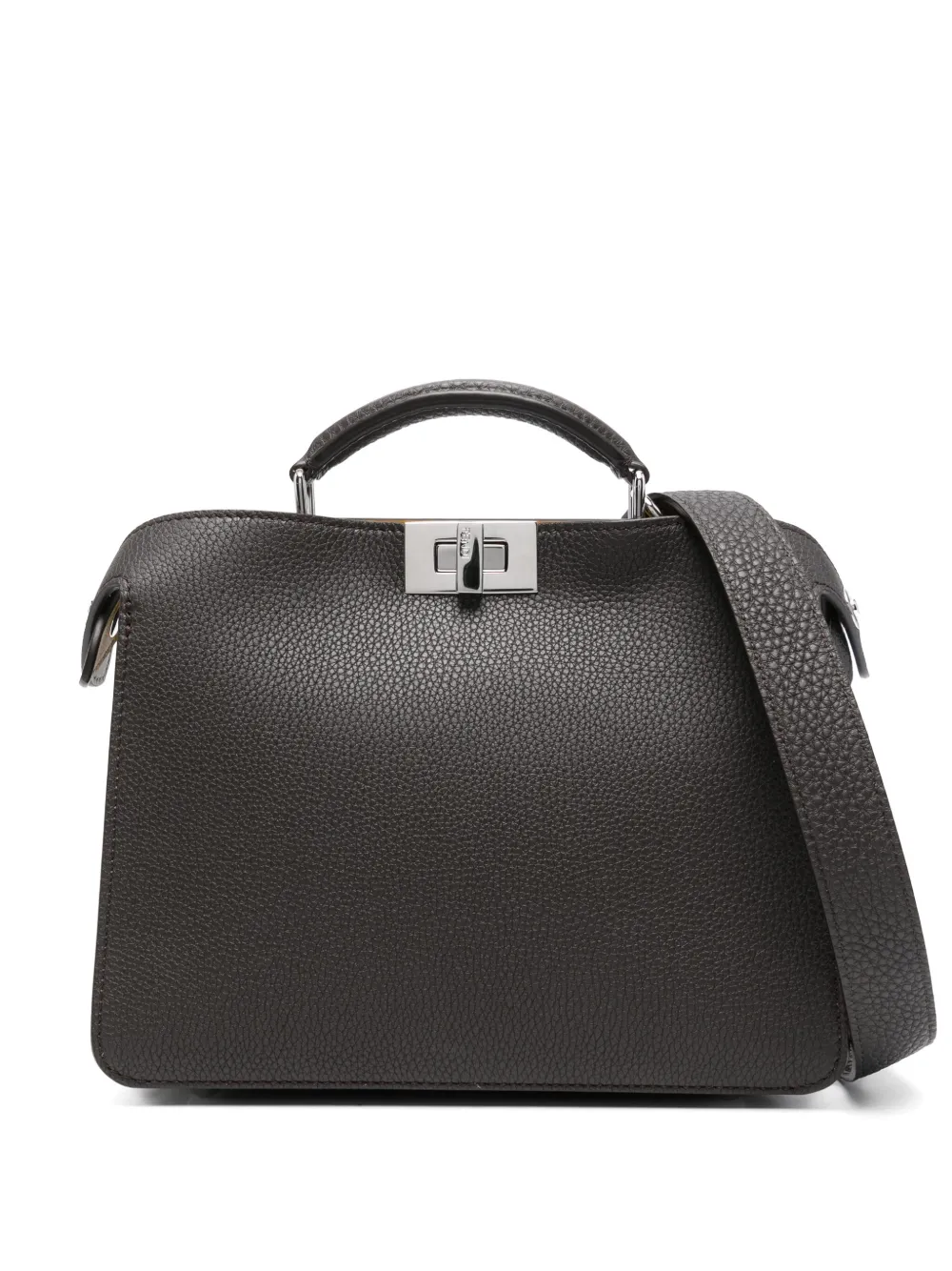 Маленькая сумка-тоут Peekaboo I See U FENDI, коричневый
Маленькая сумка-тоут Peekaboo I See U FENDI, коричневый