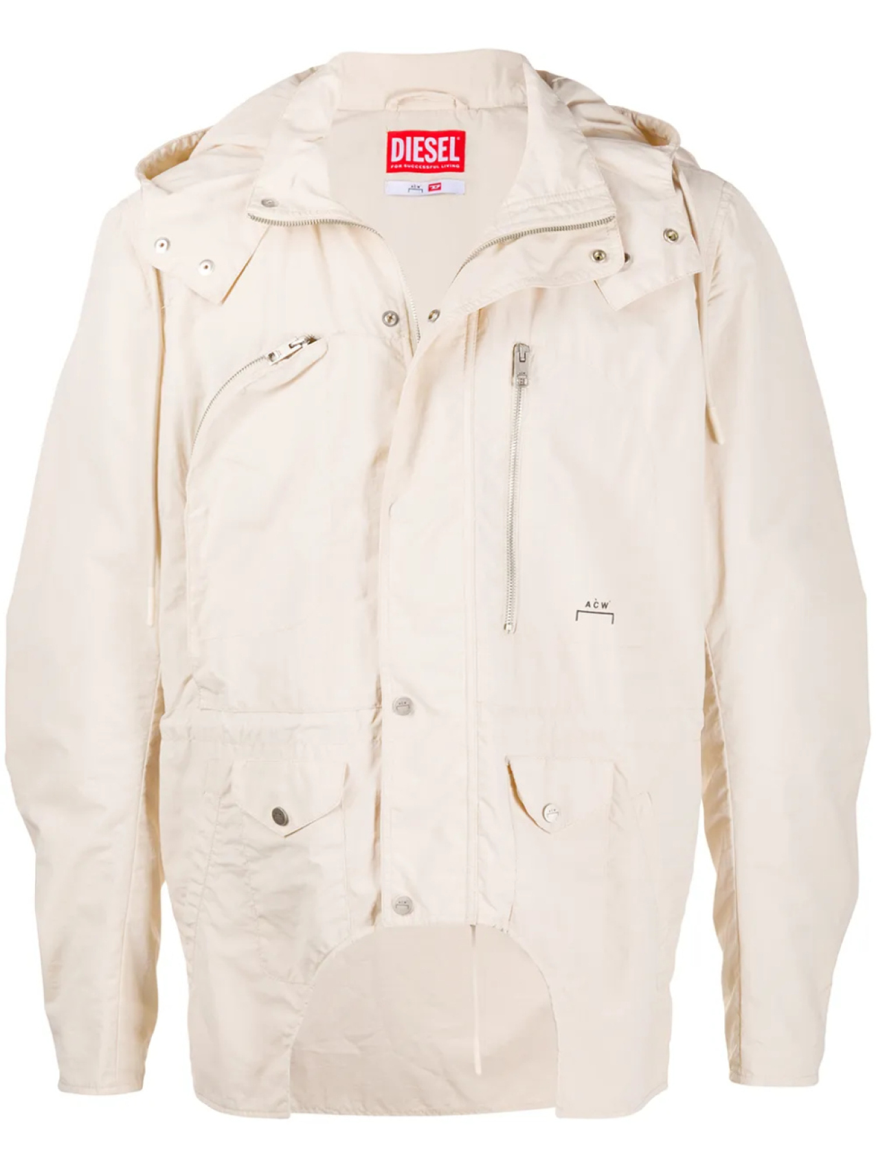Diesel куртка с капюшоном и карманами, нейтральный
Diesel куртка с капюшоном и карманами, нейтральный