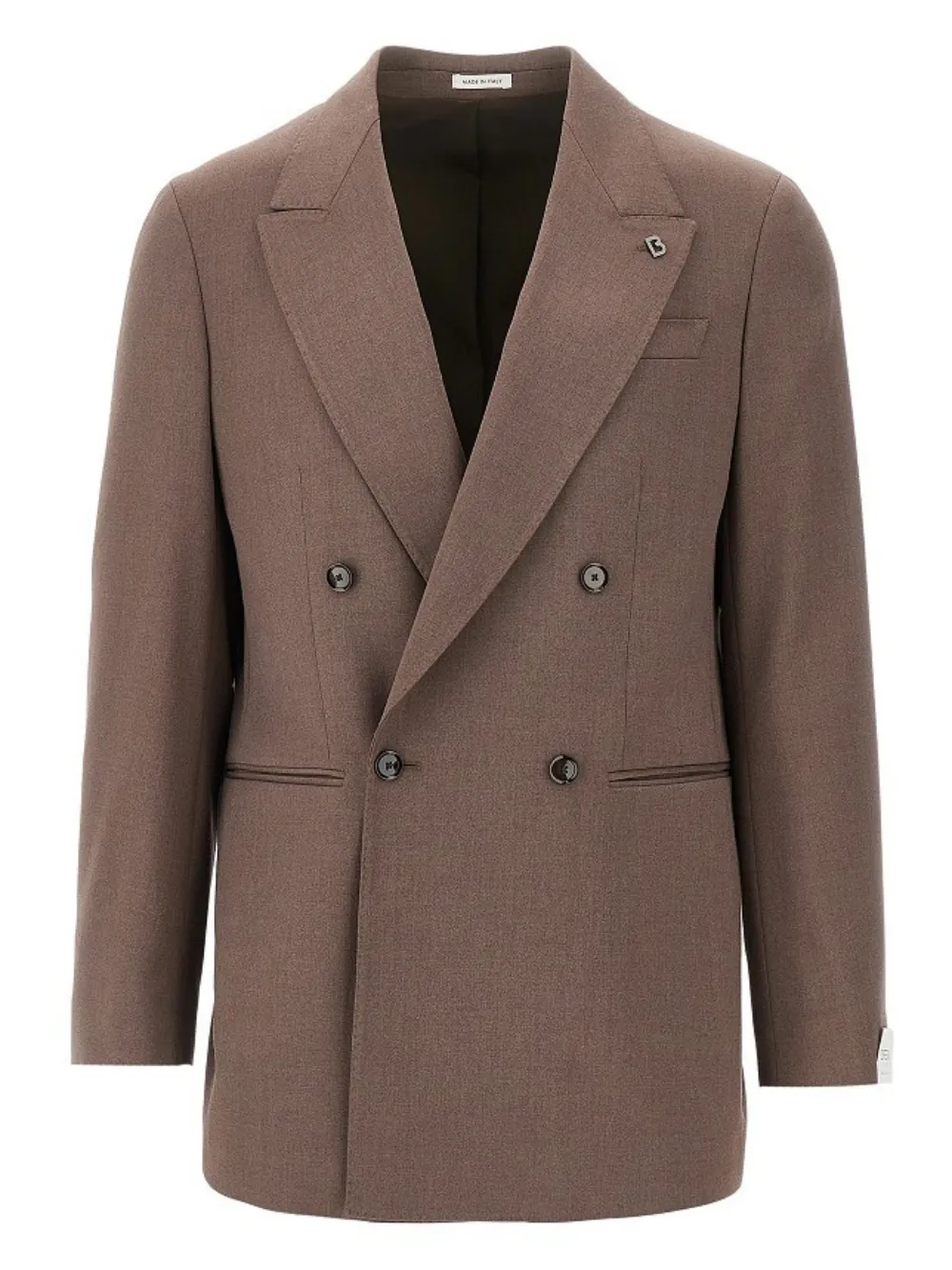 Двубортный пиджак Breras Milano, коричневый
Двубортный пиджак Breras Milano, коричневый