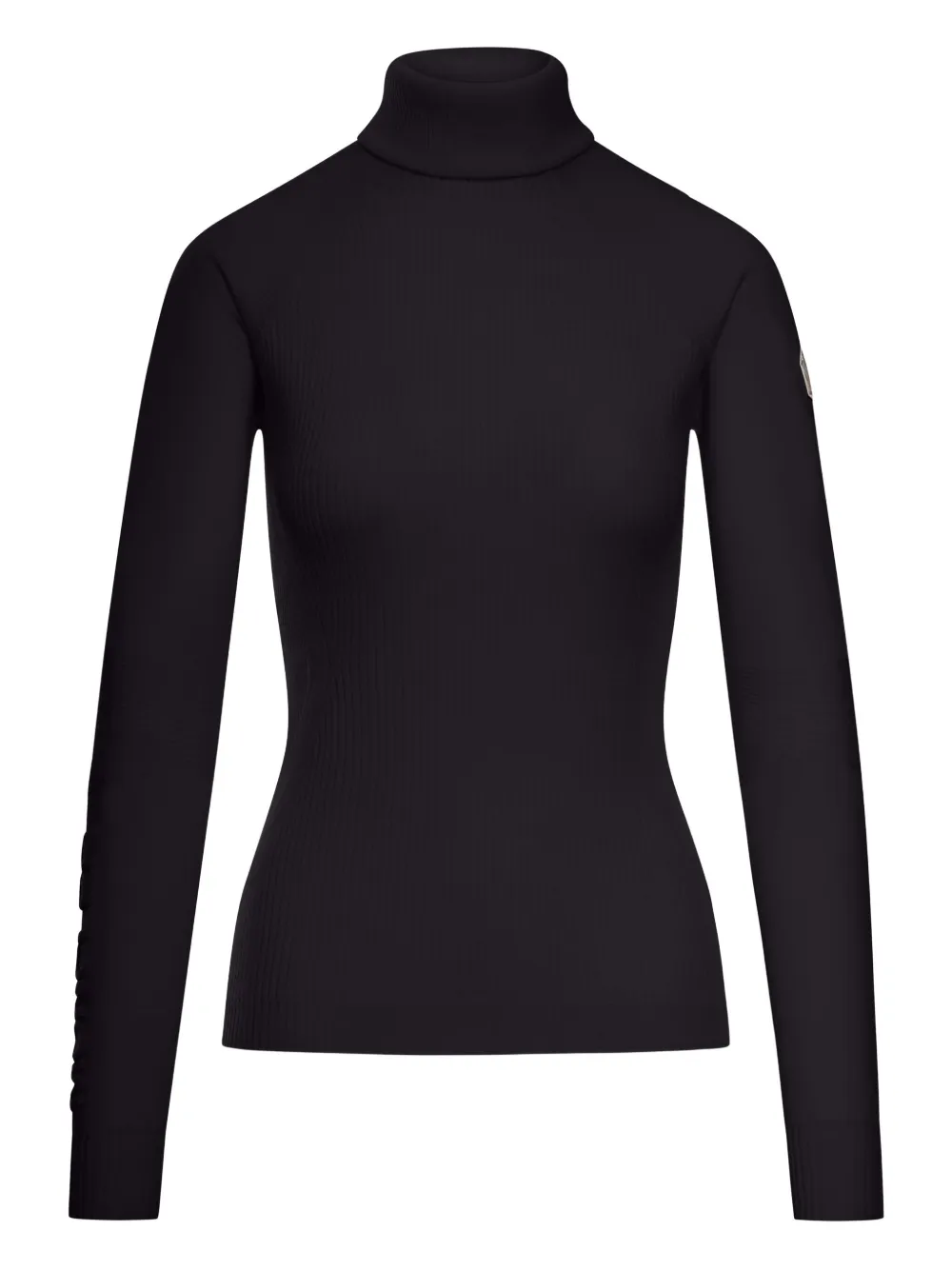 Свитер с воротником-роллом и нашивкой с логотипом Moncler Grenoble, черный
Свитер с воротником-роллом и нашивкой с логотипом Moncler Grenoble, черный