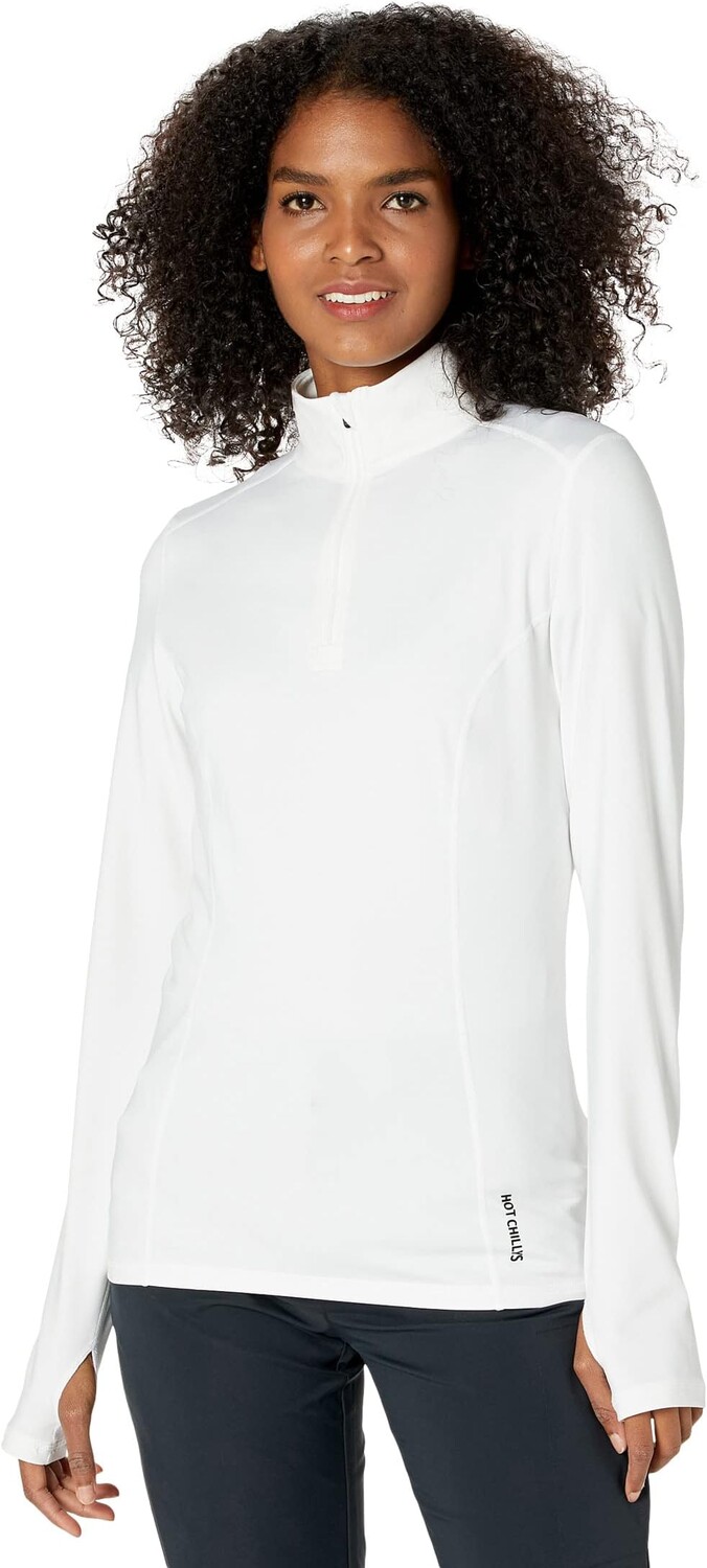 Micro-Elite Chamois Solid Zip-T Hot Chillys, белый
Micro-Elite Chamois Solid Zip-T Hot Chillys, белый