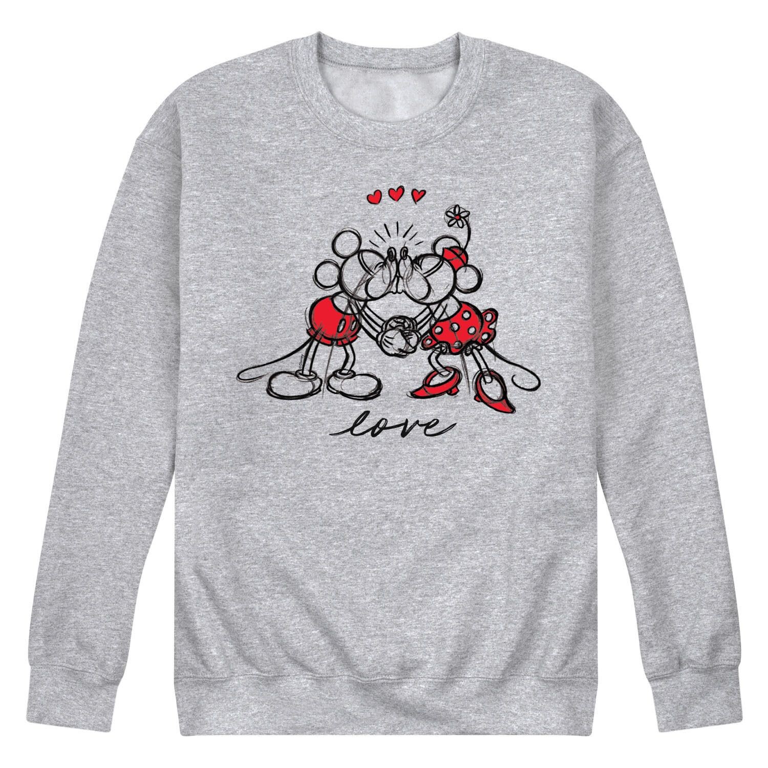 Мужской флисовый свитшот Disney's Mickey Minnie Sketch Licensed Character
Мужской флисовый свитшот Disney's Mickey Minnie Sketch Licensed Character