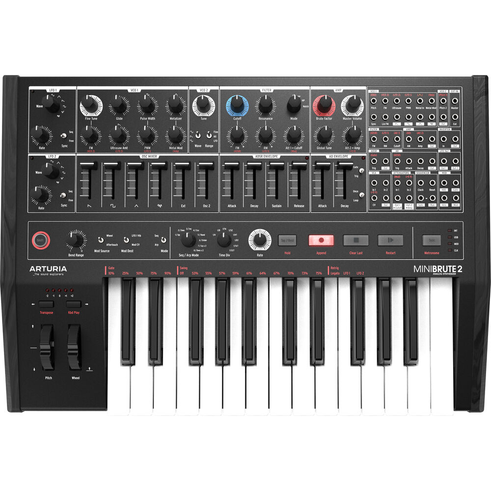 Синтезатор Arturia MiniBrute 2 Special Edition Noir Semi-Modular 531003
Синтезатор Arturia MiniBrute 2 Special Edition Noir Semi-Modular 531003
