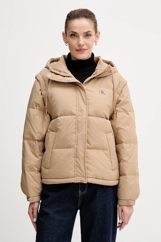 Пуховый жилет Calvin Klein Jeans, бежевый
Пуховый жилет Calvin Klein Jeans, бежевый