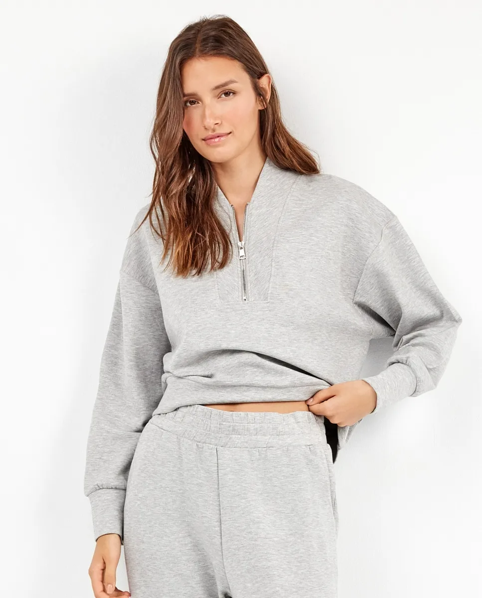 Женская толстовка Double Soft Touch с застежкой-молнией Gisela, серый
Женская толстовка Double Soft Touch с застежкой-молнией Gisela, серый