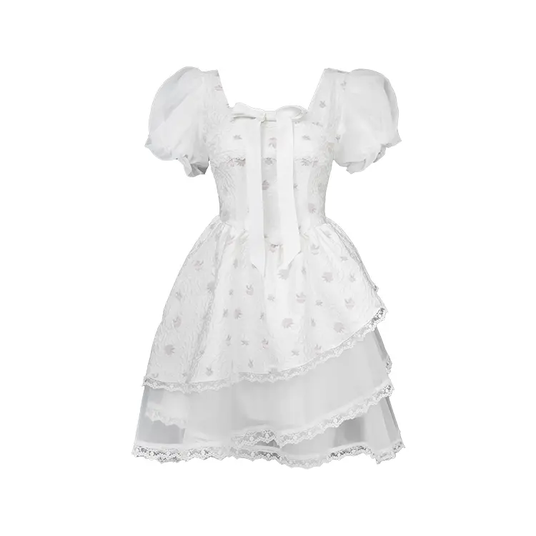 Sunsuntown Женские шорты-платье с рукавами, Кремовый Подарочный пакет 
Sunsuntown Женские шорты-платье с рукавами, Кремовый Подарочный пакет