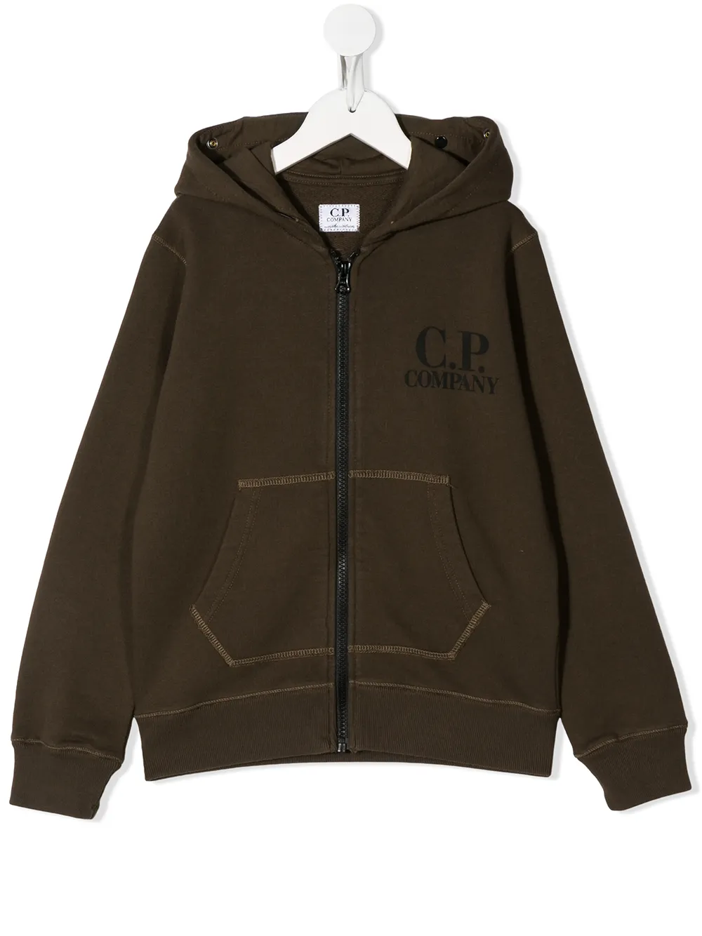 Худи на молнии с линзами C.P. Company Kids, зеленый
Худи на молнии с линзами C.P. Company Kids, зеленый