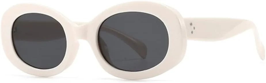 Женские солнцезащитные очки в ретро-стиле овальной формы с крупной оправой и леопардовым принтом, модные, с защитой от УФ-излучения UV400 TOIPASTN, Clear Pink Gray
Женские солнцезащитные очки в ретро-стиле овальной формы с крупной оправой и леопардовым принтом, модные, с защитой от УФ-излучения UV400 TOIPASTN, Clear Pink Gray