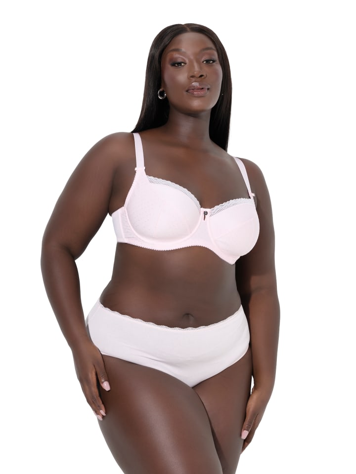 Ulla Popken Бюстгальтер нежно-розового цвета
Ulla Popken Бюстгальтер нежно-розового цвета