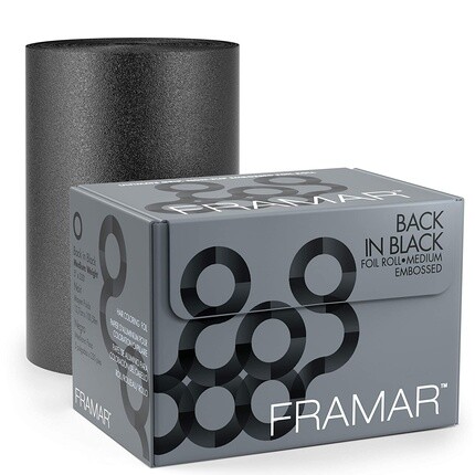 Framar Back In Black Тисненая алюминиевая фольга для цвета волос Medium 320M, Hkbtch
Framar Back In Black Тисненая алюминиевая фольга для цвета волос Medium 320M, Hkbtch
