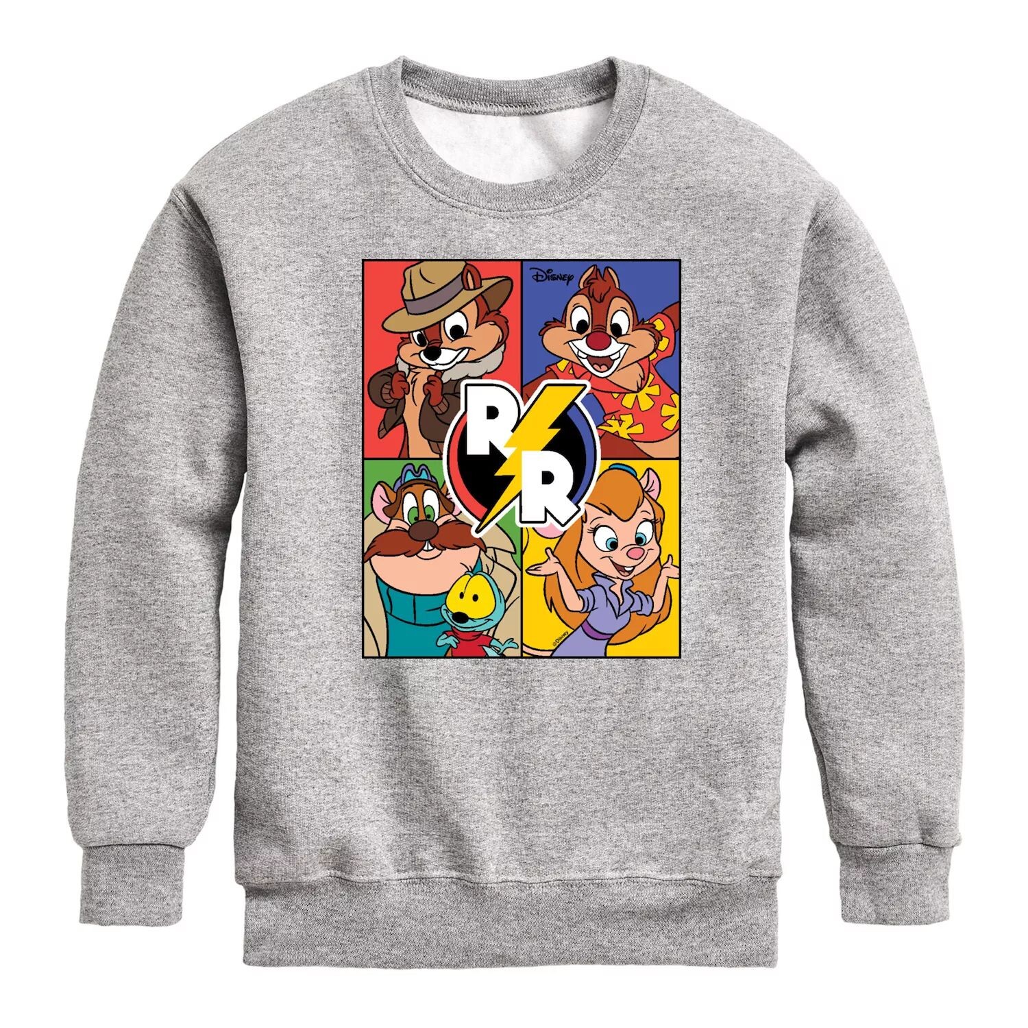Флисовый свитшот Chip N Dale Rescue Rangers для мальчиков 8–20 лет Disney Licensed Character, серый
Флисовый свитшот Chip N Dale Rescue Rangers для мальчиков 8–20 лет Disney Licensed Character, серый