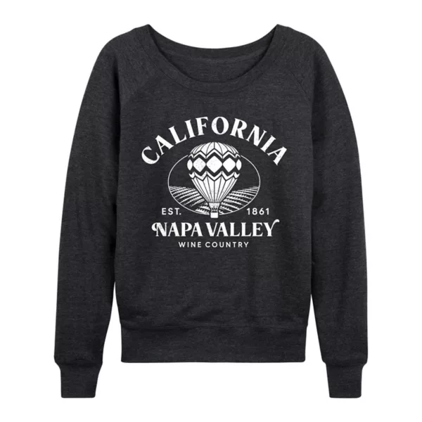 Женская длинная футболка с длинным рукавом из французского махрового трикотажа California Napa Valley Licensed Character, серый
Женская длинная футболка с длинным рукавом из французского махрового трикотажа California Napa Valley Licensed Character, серый