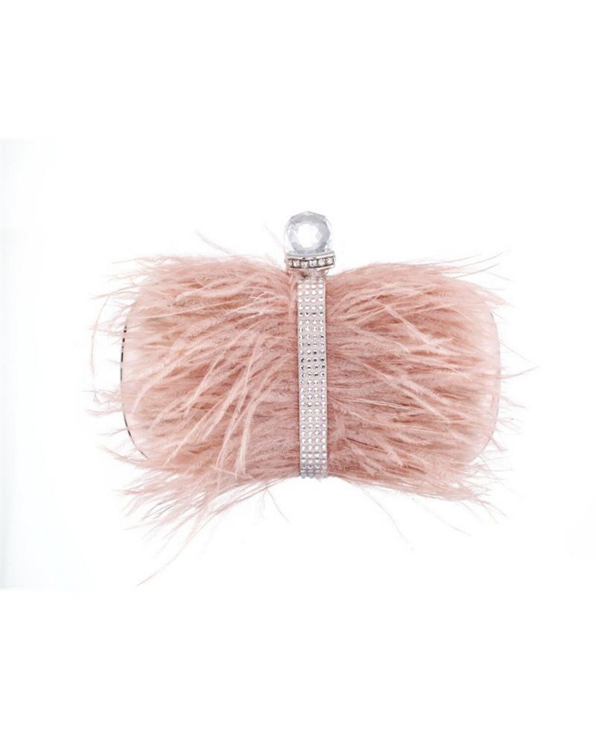 Женский клатч-минодьер, украшенный перьями Nina
Женский клатч-минодьер, украшенный перьями Nina